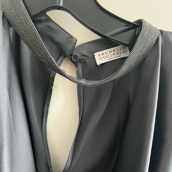 Monili Cowl Neckline Silk - Picture 4 of 13